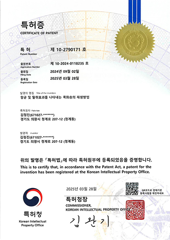 특허증